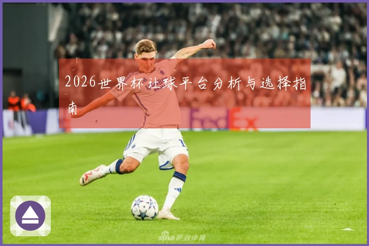 2026世界杯让球平台分析与选择指南
